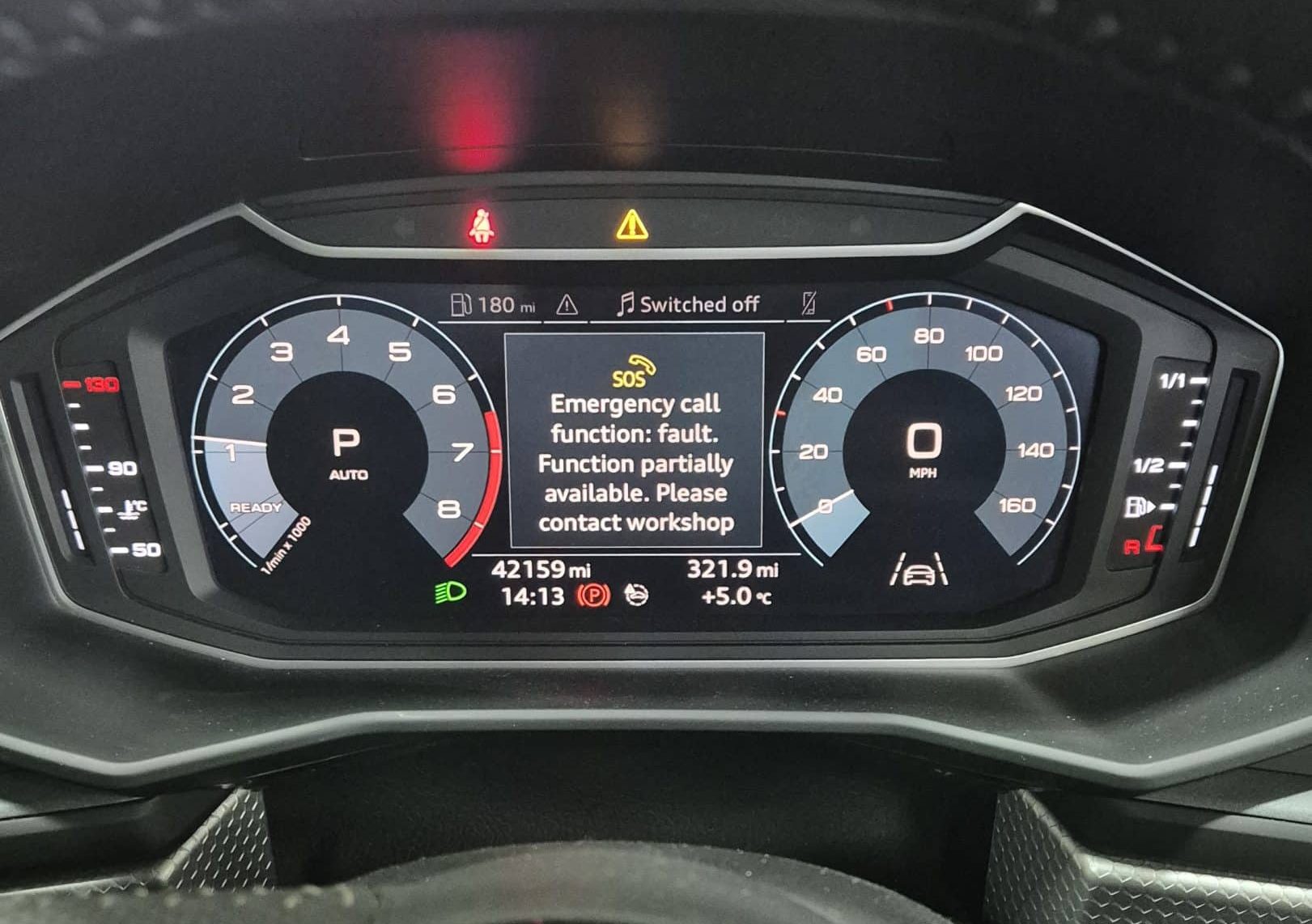 Audi SOS System B105413
